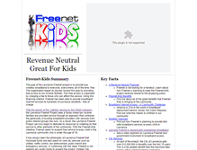 Tablet Screenshot of kids.lawrencefreenet.org